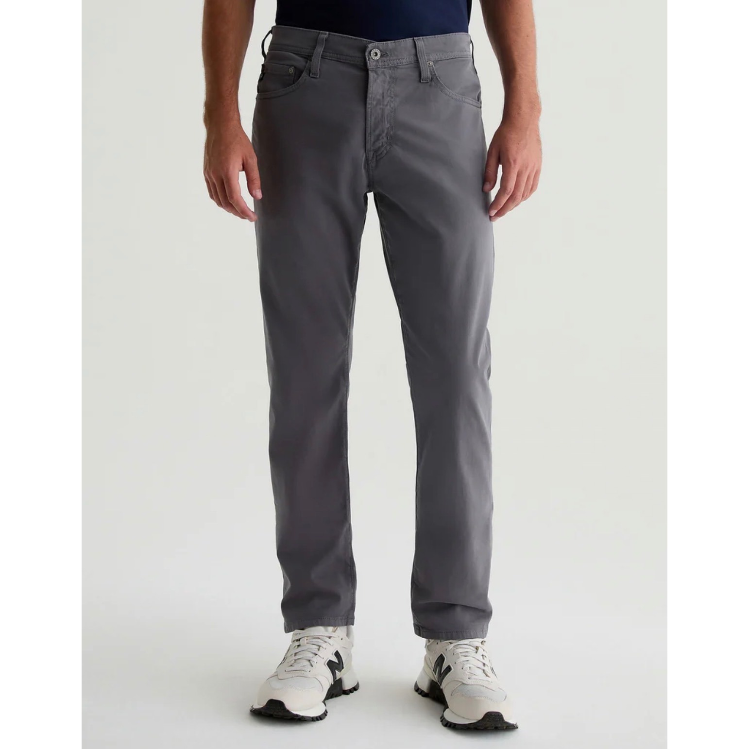 Ag Adriano Goldschmied Tellis Modern Slim Fit Pants Casual Dressy Grey 38x32